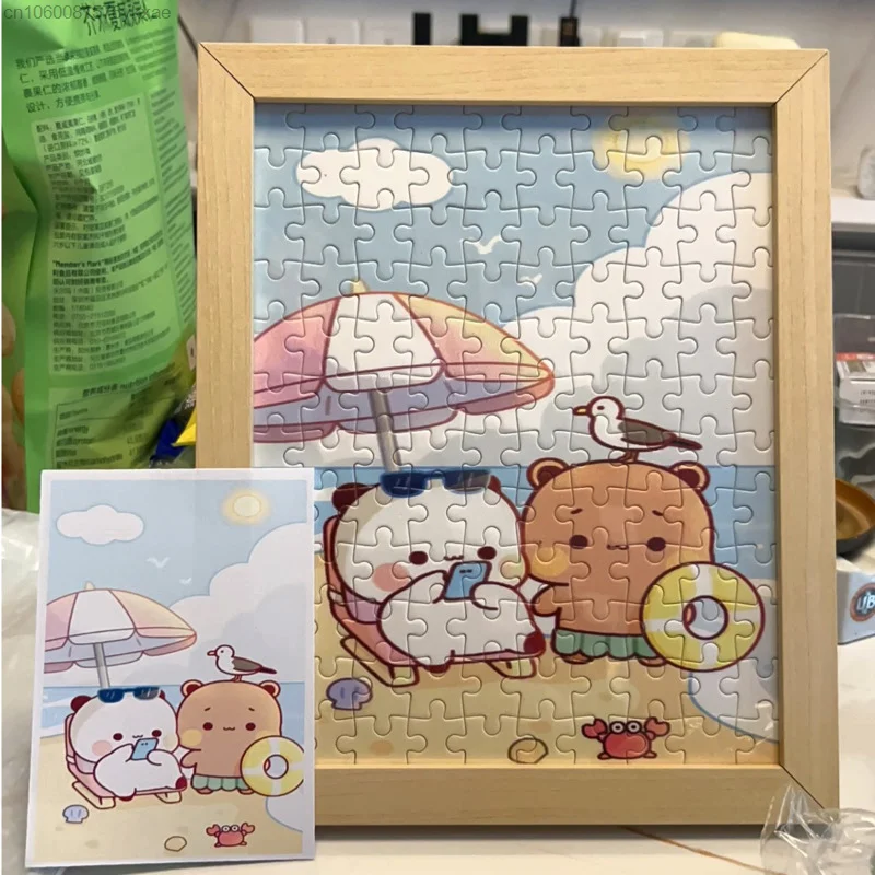 Kawaii животные панда Бубу и Дуду головоломка мультфильм Милая головоломка игрушка с деревянной рамкой дошкольные образовательные игрушки Рождественский подарок
Kawaii животные панда Бубу и Дуду головоломка мультфильм Милая головоломка игрушка с деревянной рамкой дошкольные образовательные игрушки Рождественский подарок