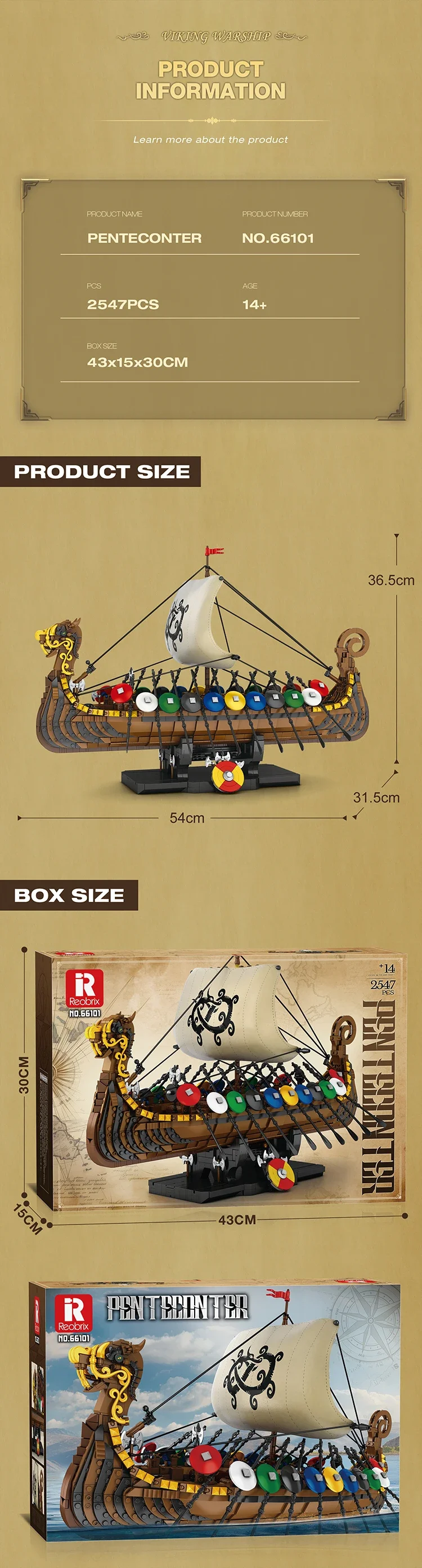2547PCS Viking Warship Building Blocks Pirate Keelboat Model Bricks Desktop Collection Decoration Diy Toy For Kids Holiday Gifts 2547PCS Viking Warship Building Blocks Pirate Keelboat Model Bricks Desktop Collection Decoration Diy Toy For Kids Holiday Gifts