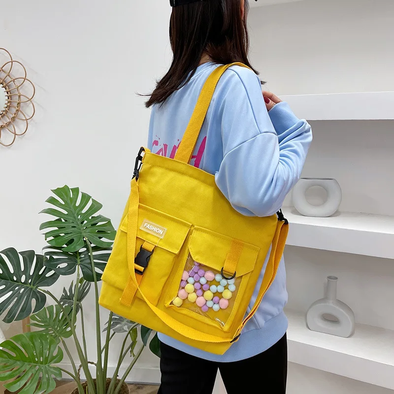 Japanese Simple Messenger Bag Korean Bag Student Nylon Waterproof Canvas Bag Crossbody Bags for Women Satchels
Japanese Simple Messenger Bag Korean Bag Student Nylon Waterproof Canvas Bag Crossbody Bags for Women Satchels