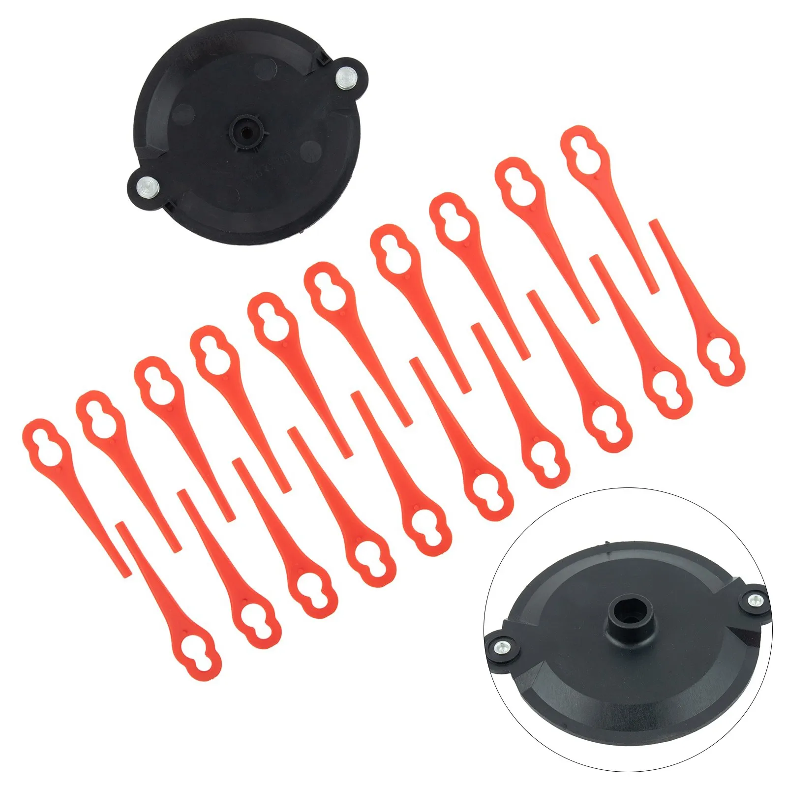 Mower Parts Cutter Head Lawn Trimmer Cutting Disc Plastic For Parkside Grass Replacement Accessories High Quality
Mower Parts Cutter Head Lawn Trimmer Cutting Disc Plastic For Parkside Grass Replacement Accessories High Quality