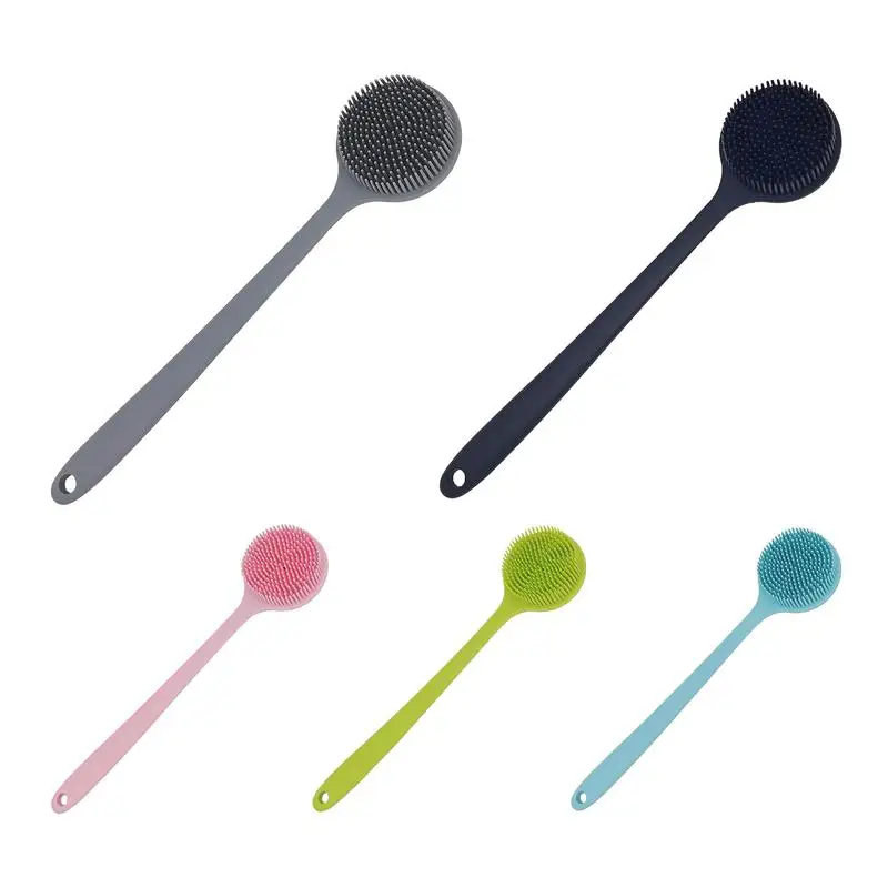Silicone Long Handle Bath Brush Body Shower Scrubber Back Brushes Multifunction Massage Cleaning Scrubbers
Silicone Long Handle Bath Brush Body Shower Scrubber Back Brushes Multifunction Massage Cleaning Scrubbers