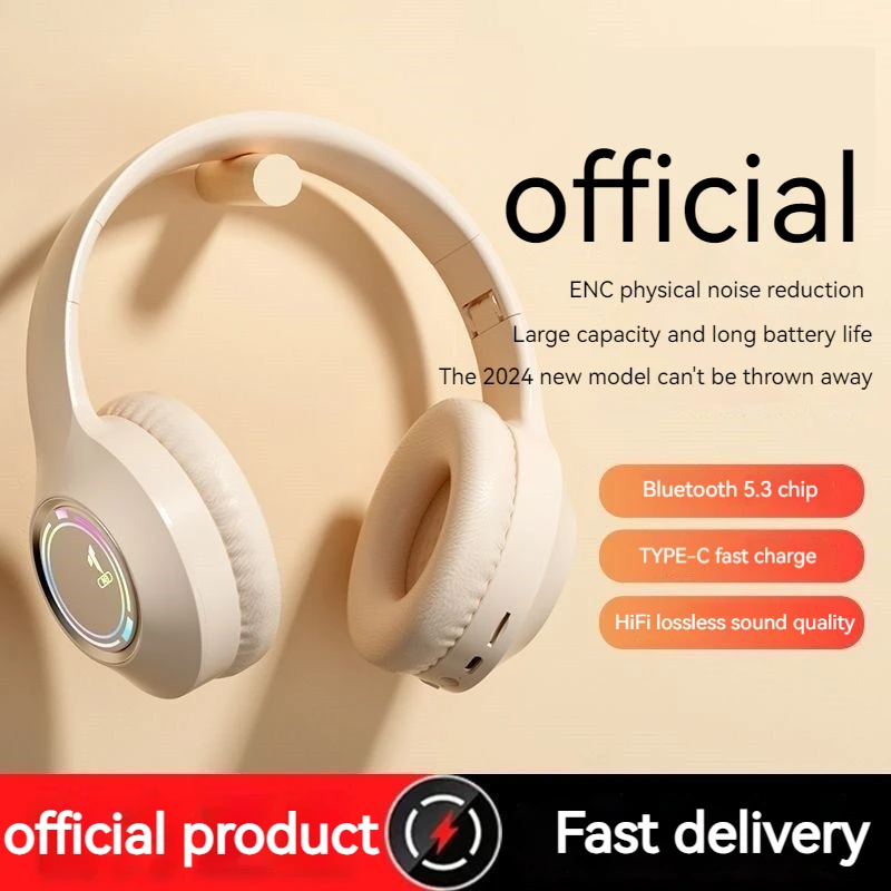 M3 Bluetooth Headphone Wireless Headset Over The Ear High Fidelity Bass Stereo With Microphone Music Gaming Foldable Headsets
M3 Bluetooth Headphone Wireless Headset Over The Ear High Fidelity Bass Stereo With Microphone Music Gaming Foldable Headsets