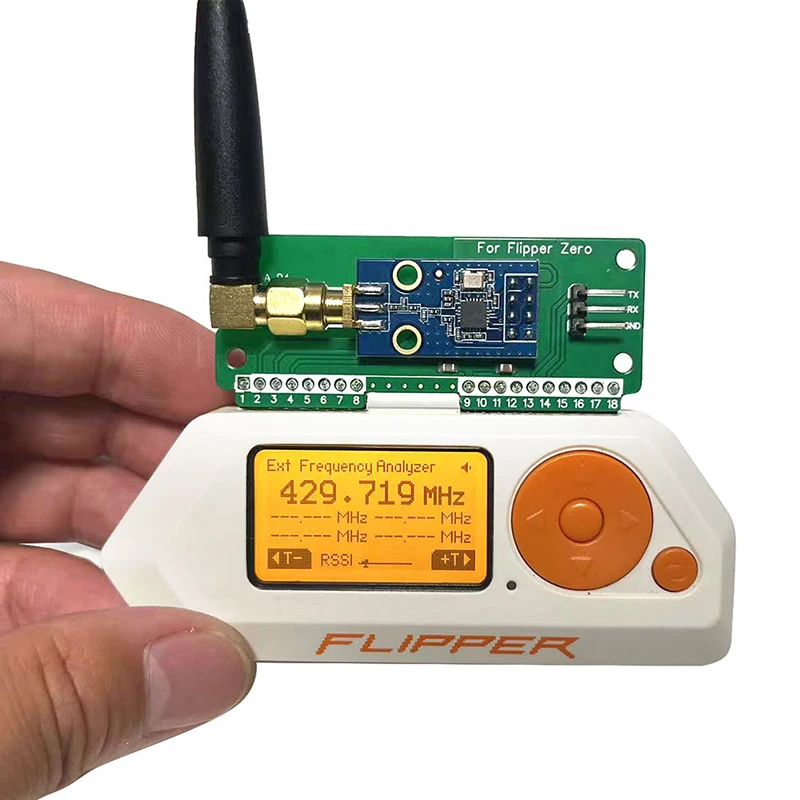 Модуль модификации для Flipper Zero CC1101, модуль SubGhz 433 МГц с антенной SMA, модуль беспроводного трансивера
Модуль модификации для Flipper Zero CC1101, модуль SubGhz 433 МГц с антенной SMA, модуль беспроводного трансивера