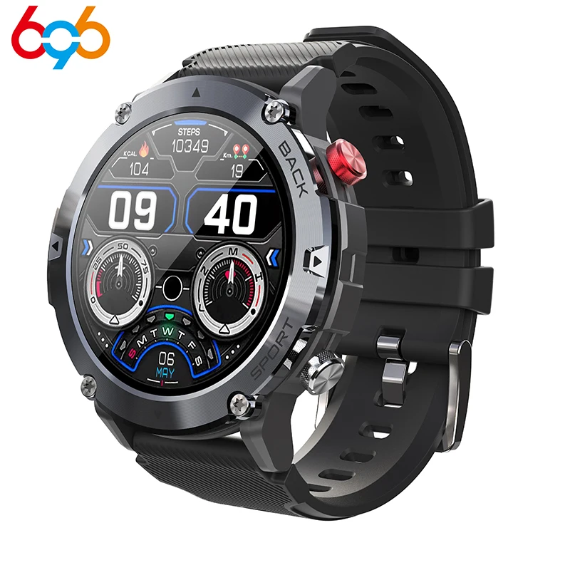 

New Smart Watches Men Blue Tooth Call Smartwatch IP68 Waterproof Sleep Health Monitoring 15 Days Standby Watch Music weather