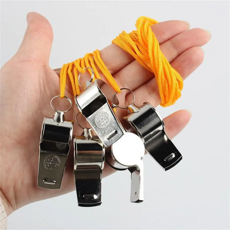 Outdoor Sports Like Whistle Metal Whistle Referee Sport Rugby Party Training School Soccer Football Colorful Lanyard Whistle
Outdoor Sports Like Whistle Metal Whistle Referee Sport Rugby Party Training School Soccer Football Colorful Lanyard Whistle