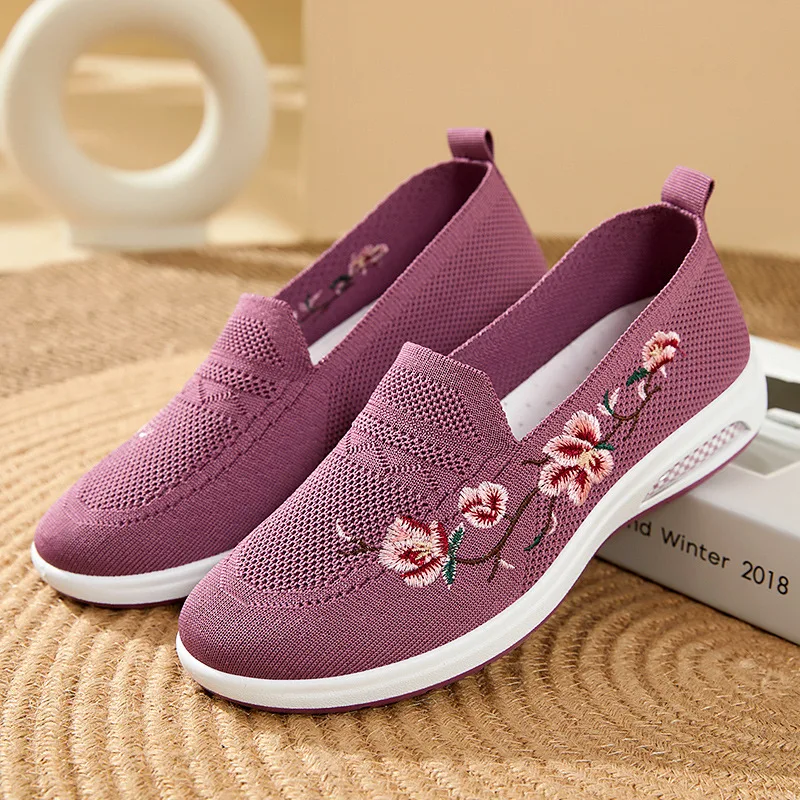 

Shoes Female 2023 New Spring and Autumn Foreign Trade Women's Shoes Shallow Mouth Casual Mom's Shoes One Step Lazy Shoes