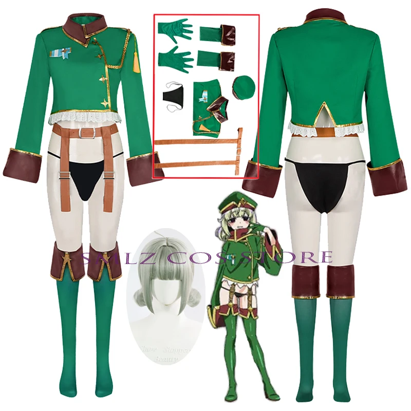 

Araga Kiwi Cosplay Anime Gushing Over Magical Girls Costume I Admire Magical Girls Araga Cosplay Wig Uniform Outfit for Women