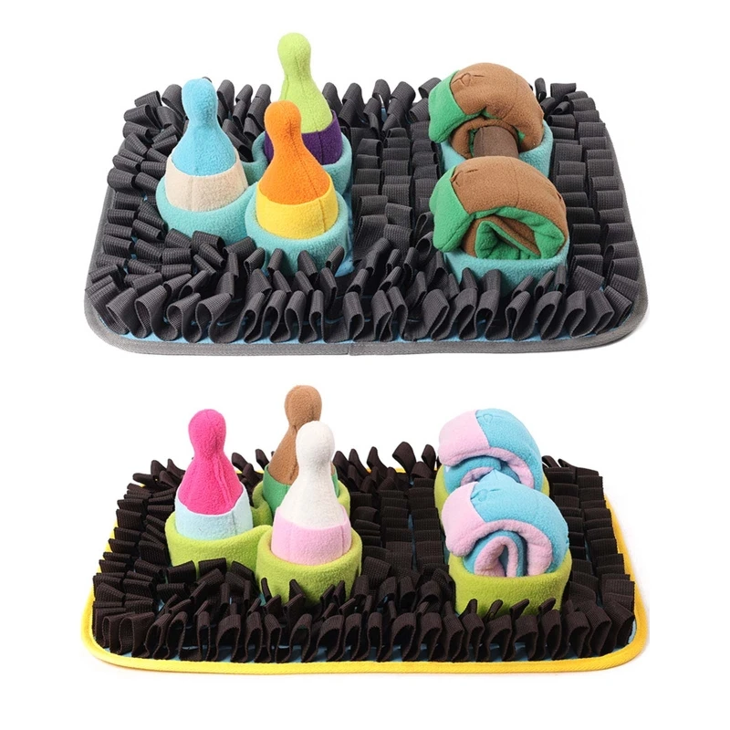 Dog Snuffle Mat Interactive Slow Feeder Foraging Feeding Pad Sniffing Mats
Dog Snuffle Mat Interactive Slow Feeder Foraging Feeding Pad Sniffing Mats