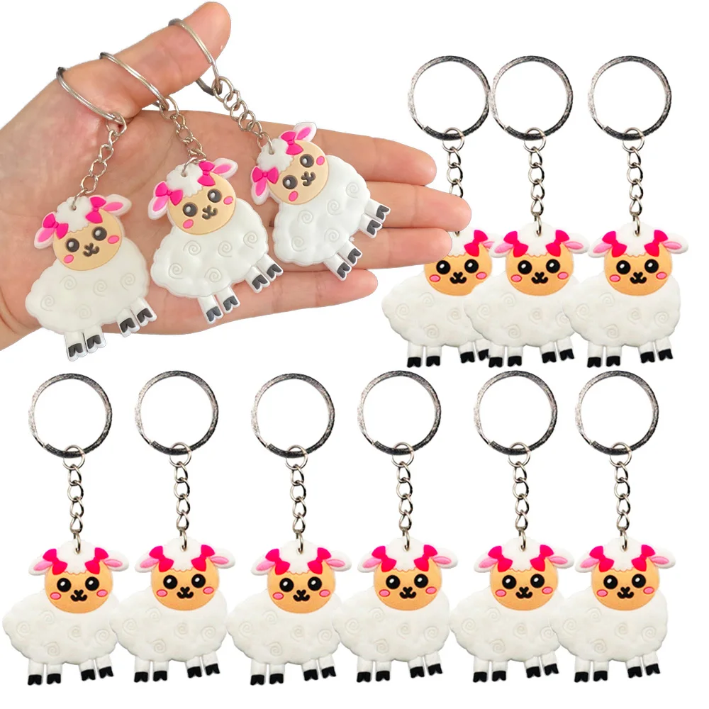 12 PCS Sheep Keyring Party Favor Sheep Lover Guest Return Gift Farm Animal Themed Barnyard Party Baby Shower Birthday Supplies
12 PCS Sheep Keyring Party Favor Sheep Lover Guest Return Gift Farm Animal Themed Barnyard Party Baby Shower Birthday Supplies