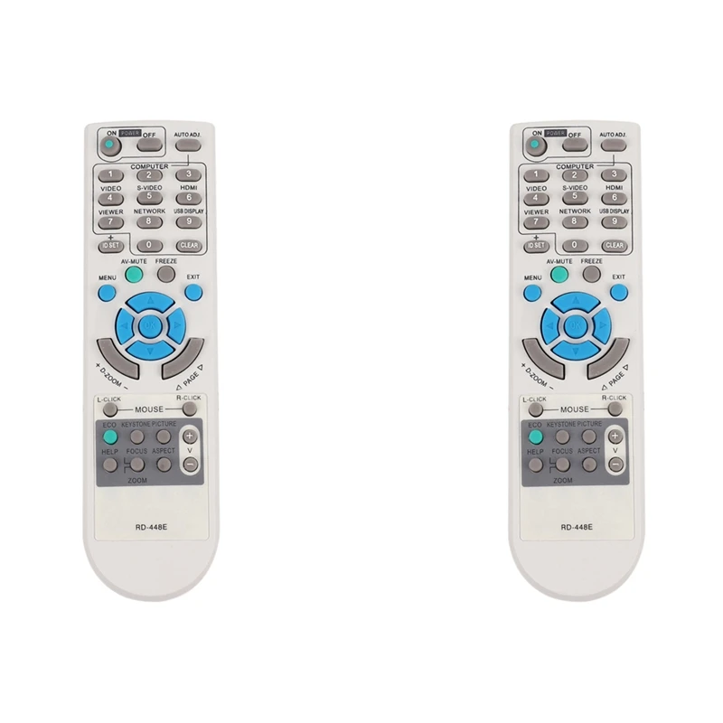 2X Φ проектор с дистанционным управлением для Nec Projector V260X + V300X + V260 Rd-448E Lt180 + Lt280 Lt380 M230 Rd-448E
2X Φ проектор с дистанционным управлением для Nec Projector V260X + V300X + V260 Rd-448E Lt180 + Lt280 Lt380 M230 Rd-448E