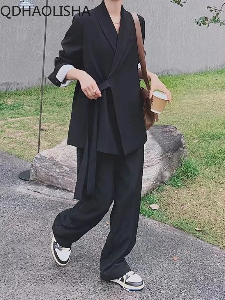 Sets for Women 2 Pieces Autumer Tracksuit Long Sleeve Suit Coat Wide Leg Pants Set Solid Casual Elegant Suits for Women Fashion
Sets for Women 2 Pieces Autumer Tracksuit Long Sleeve Suit Coat Wide Leg Pants Set Solid Casual Elegant Suits for Women Fashion