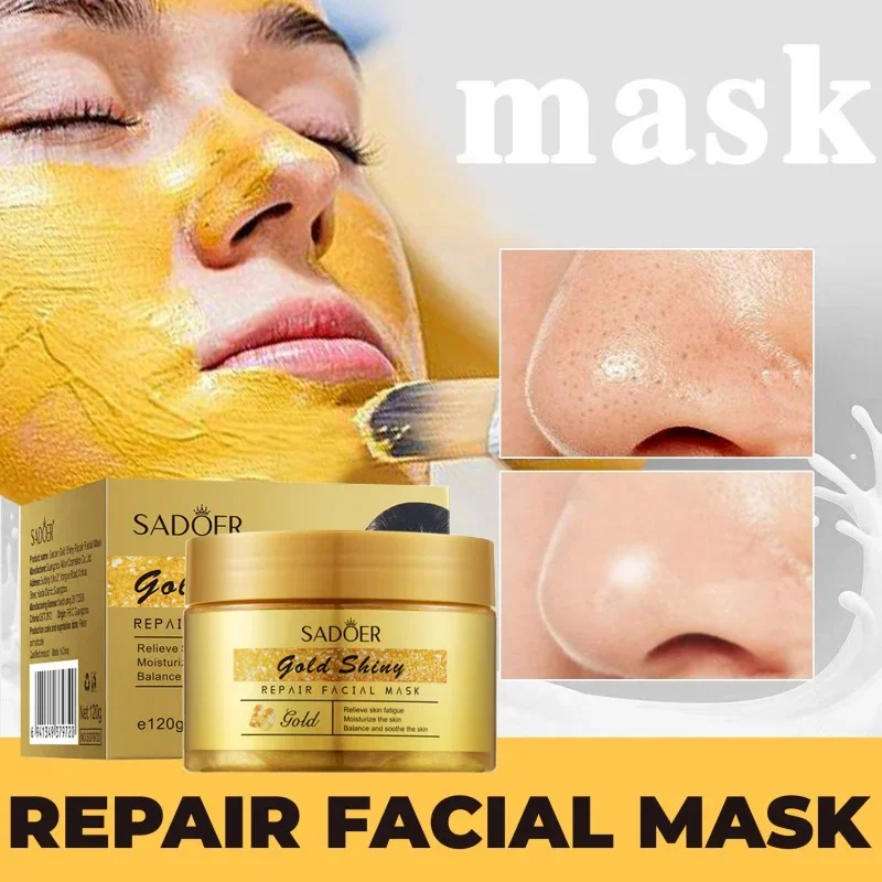 

Blackhead Remover Gold Peel off Face Mask,Facial Skin Care Anti-Aging,Exfoliating,Cleansing Shrink pores,Reduces Lines Wrinkles