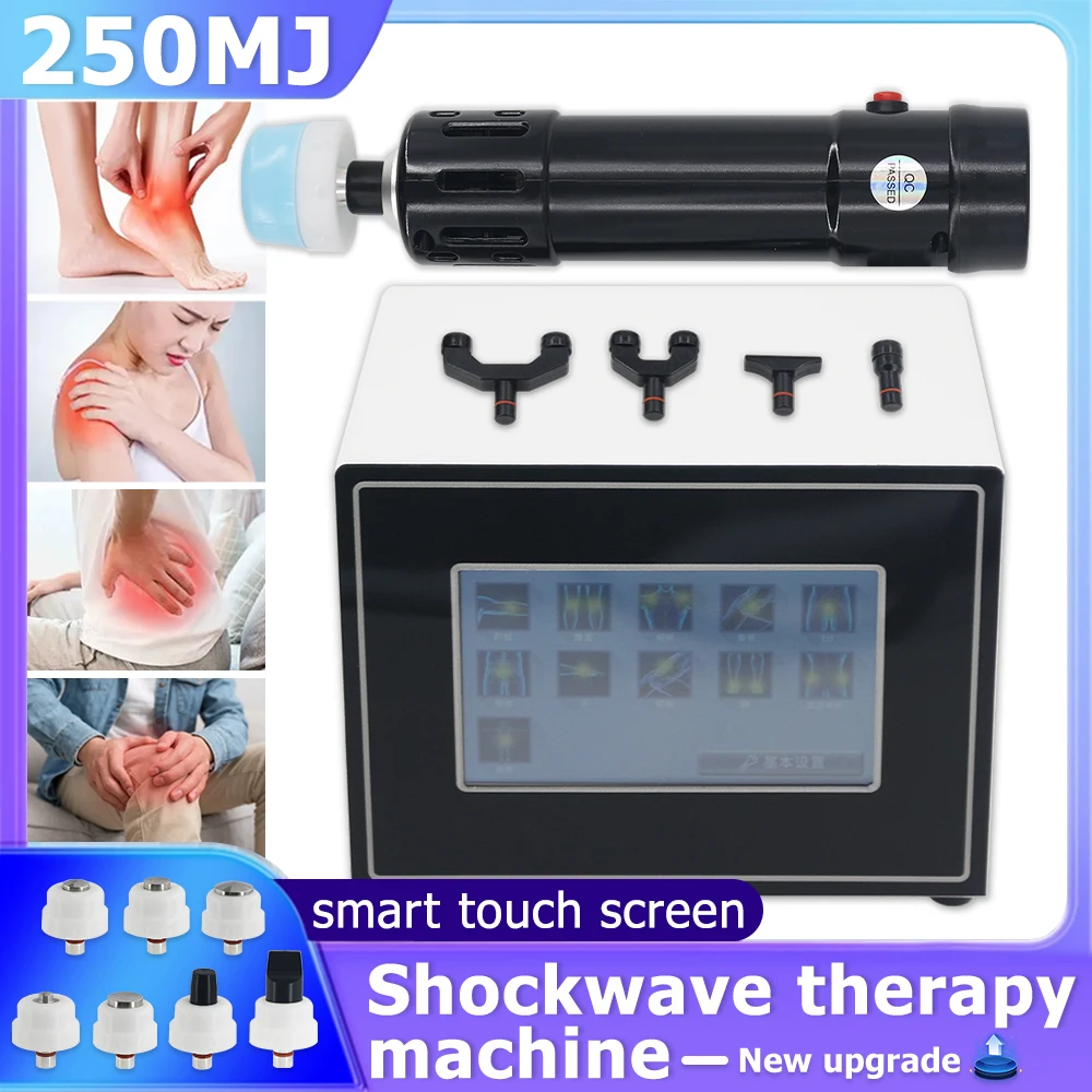 

2in1 Shockwave Therapy Machine Pain Relief ED Treatment Shock Wave Chiropractic Adjusting Tool Spine Therapy Massage Correction