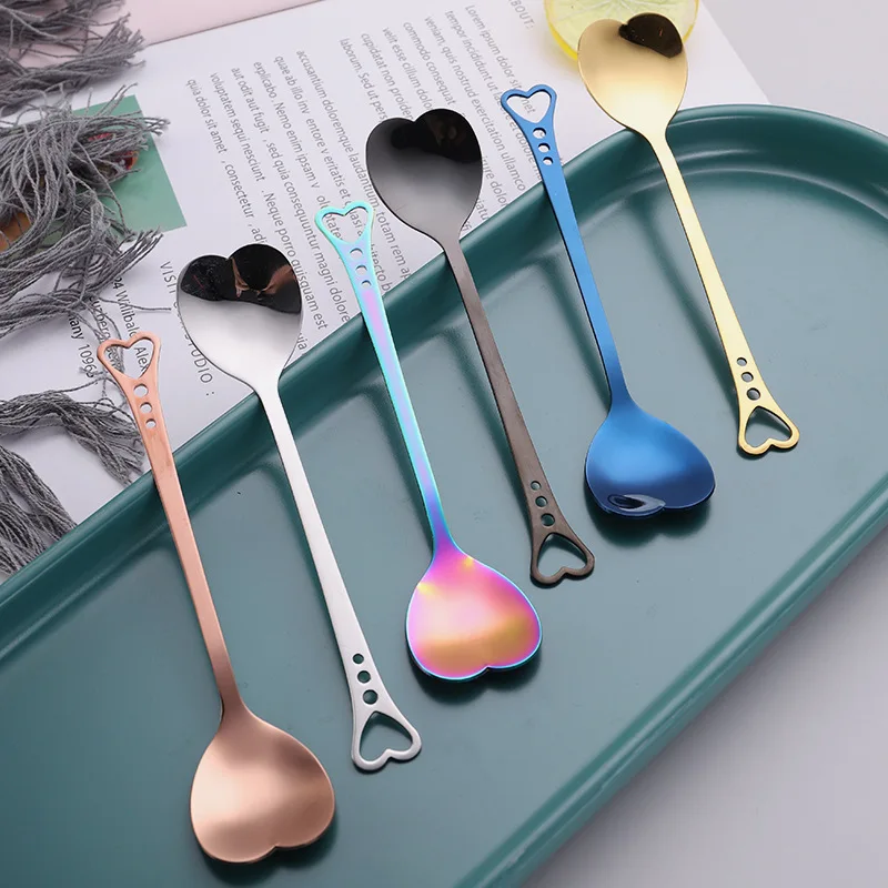 Stainless Steel Love Spoon Hollow Heart Spoon Heart Shaped Coffee Spoon Stirring Spoon Dessert Spoon Kitchen Tableware
Stainless Steel Love Spoon Hollow Heart Spoon Heart Shaped Coffee Spoon Stirring Spoon Dessert Spoon Kitchen Tableware