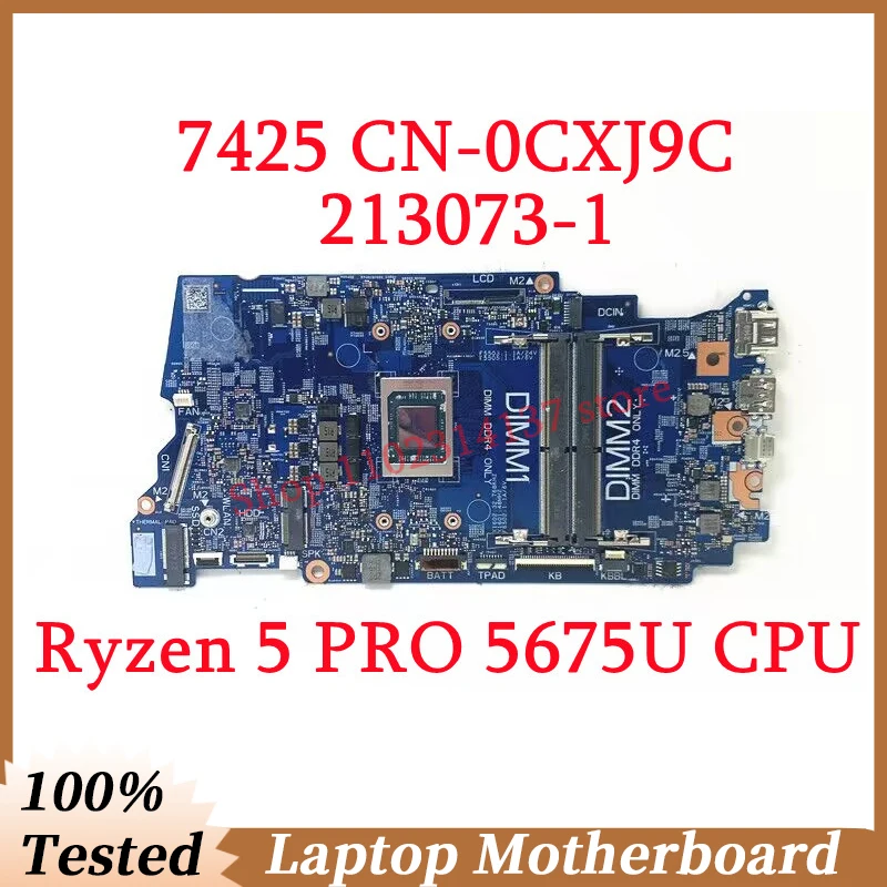 Для Dell 7425 CN-0CXJ9C 0CXJ9C CXJ9C с процессором Ryzen 5 PRO 5675U, материнская плата для ноутбука 213073-1, 100% протестирована, работает хорошо
Для Dell 7425 CN-0CXJ9C 0CXJ9C CXJ9C с процессором Ryzen 5 PRO 5675U, материнская плата для ноутбука 213073-1, 100% протестирована, работает хорошо