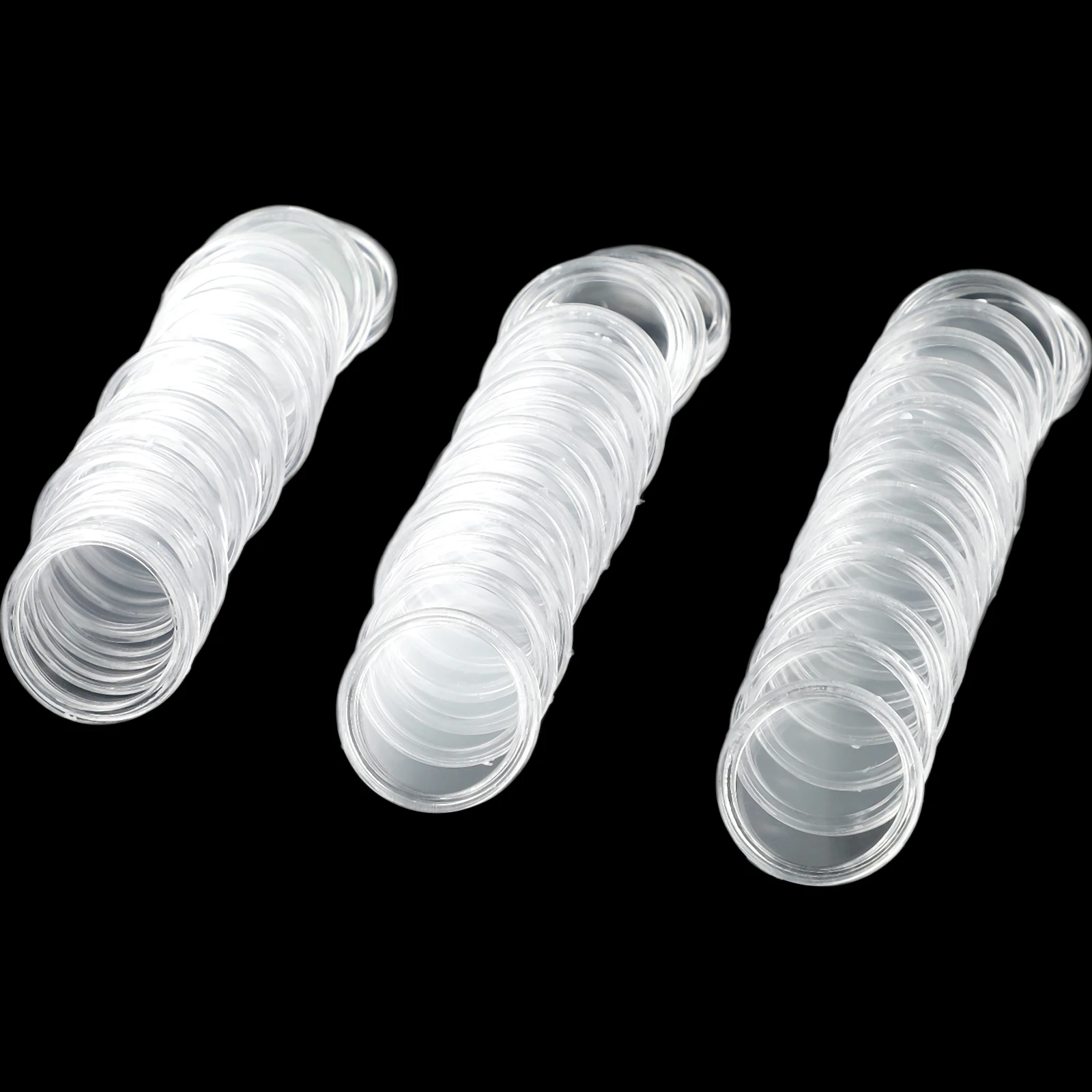 100Pcs 21mm Storage Display Cases Clear Plastic Coin Holder Capsules Coin Holders Protector Storage Tools Supplies
100Pcs 21mm Storage Display Cases Clear Plastic Coin Holder Capsules Coin Holders Protector Storage Tools Supplies