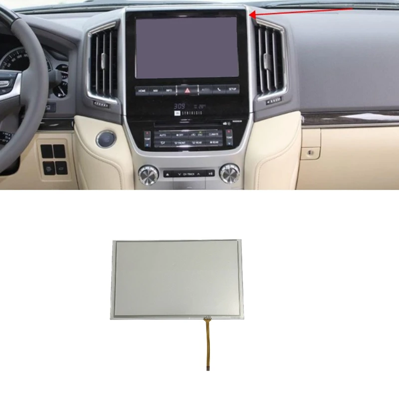 9 Inch Touch Screen Car Glass Digitizer Navigation Replacement Parts For Toyota Land Cruiser 2016-2019 LAM090G012 Replacement
9 Inch Touch Screen Car Glass Digitizer Navigation Replacement Parts For Toyota Land Cruiser 2016-2019 LAM090G012 Replacement