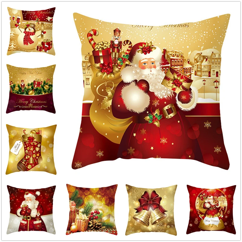 Christmas Cushion Cover Xmas Ornament Merry Christmas Decorations for Home 2023 Natal Navidad Pillowcase New Year 2024 Gifts
Christmas Cushion Cover Xmas Ornament Merry Christmas Decorations for Home 2023 Natal Navidad Pillowcase New Year 2024 Gifts