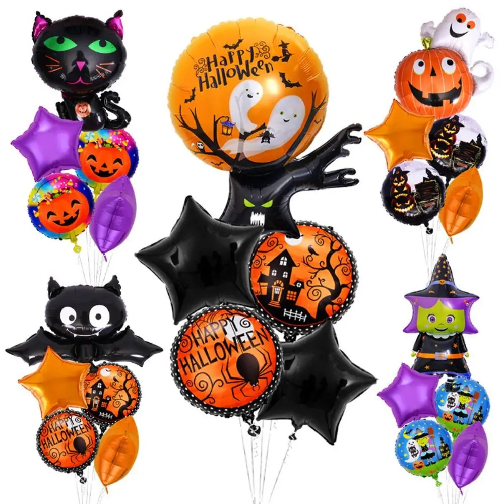 Halloween Theme Halloween Skull Balloons Self-sealing Inflatable Aluminum Film Balloon Ghost Aluminum Film Death Ballons
Halloween Theme Halloween Skull Balloons Self-sealing Inflatable Aluminum Film Balloon Ghost Aluminum Film Death Ballons