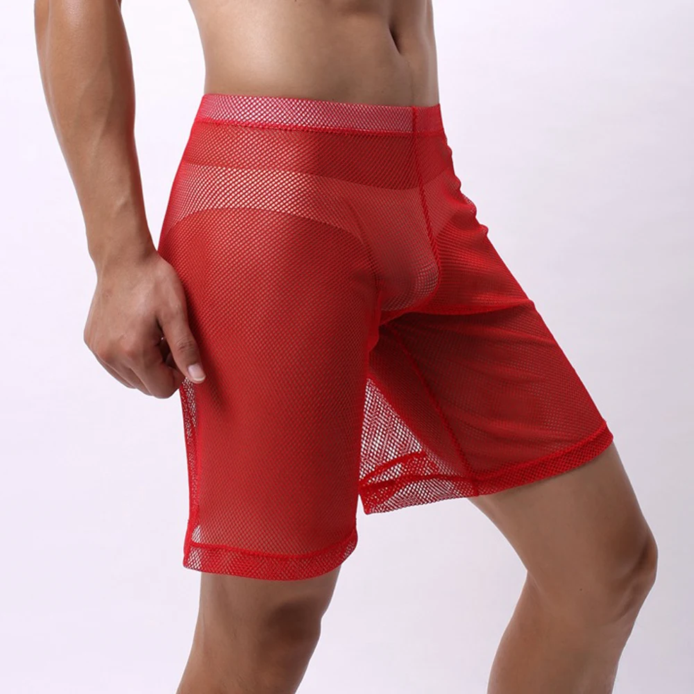 Sexy Men Transparent Panties Mesh Underwear See-Through Boxer Shorts Loose Lounge Underwear Male Sheer Trunks Gay Erotic Panties
Sexy Men Transparent Panties Mesh Underwear See-Through Boxer Shorts Loose Lounge Underwear Male Sheer Trunks Gay Erotic Panties
