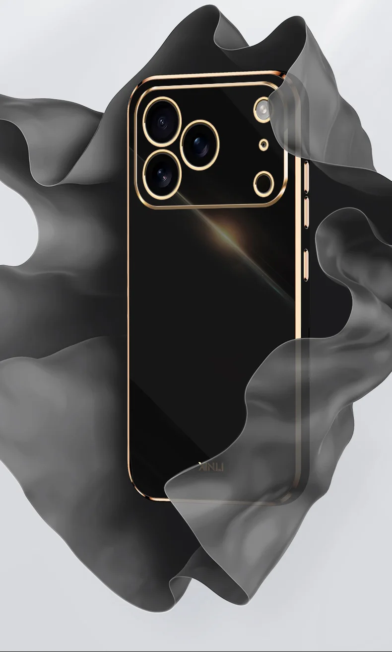 For Iphone 17 Pro Case Cover For Iphone 17 Pro High Quality Soft TPU Anti-fingerprint Camera Protection Case Cover S9f3ee31ca97540aa858f2ef9595ad34fw