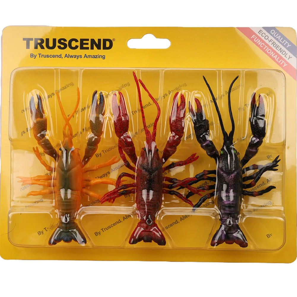 3pcs Bionic Crayfish Lure Luya Bait Hollow Body Lobster Soft Fishing Baits Shrimp Lures Iscas Fish Tackle Fishing Accessories
3pcs Bionic Crayfish Lure Luya Bait Hollow Body Lobster Soft Fishing Baits Shrimp Lures Iscas Fish Tackle Fishing Accessories