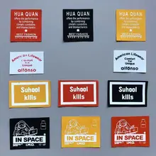 Mixed 11Pcs/Lots Soft Cloth Labels Various Letter Embroidery Hand Made Collar For Diy Knitted Printed Cotton Woven Sew Patches
Mixed 11Pcs/Lots Soft Cloth Labels Various Letter Embroidery Hand Made Collar For Diy Knitted Printed Cotton Woven Sew Patches