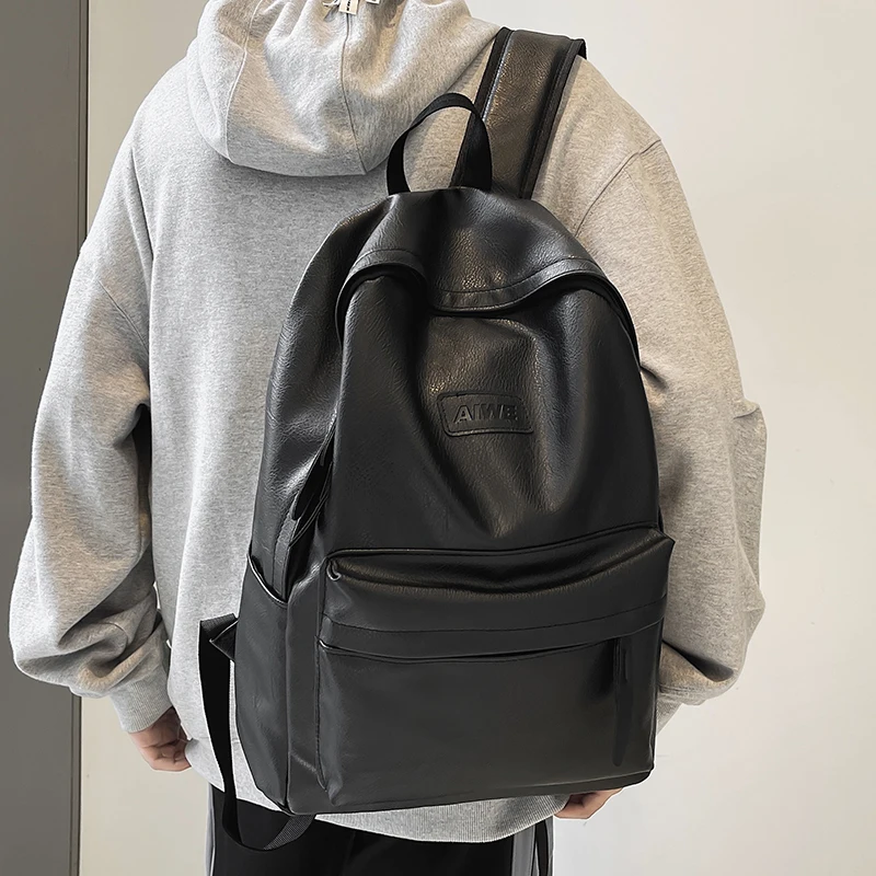 Quality Women Man Backpacks Soft Leather Backpack Girl Luxury Design Back Pack Laptop School Bag Travel Bags mochilas para mujer
Quality Women Man Backpacks Soft Leather Backpack Girl Luxury Design Back Pack Laptop School Bag Travel Bags mochilas para mujer
