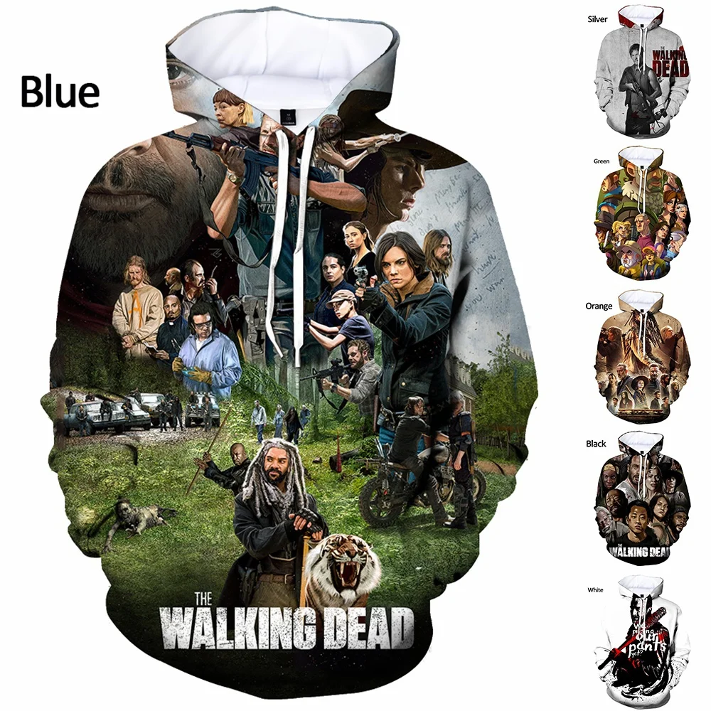 Men's Harajuku Fashion Casual Loose Slim Full-Size Hooded American Horror TV The Walking Dead 3D Men's Universal Hoodie
Men's Harajuku Fashion Casual Loose Slim Full-Size Hooded American Horror TV The Walking Dead 3D Men's Universal Hoodie
