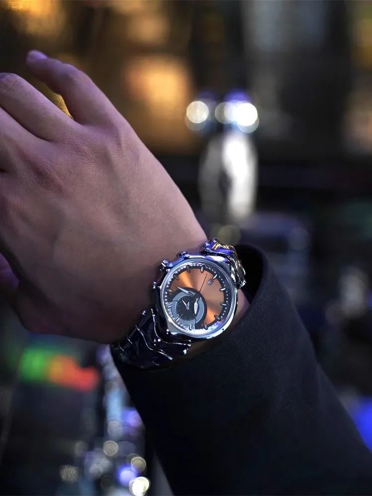 2023 Men's Watches New Products Y2k Style Quartz Watches Niche Personality Limited Edition Fashion Trendy Products High-end
2023 Men's Watches New Products Y2k Style Quartz Watches Niche Personality Limited Edition Fashion Trendy Products High-end