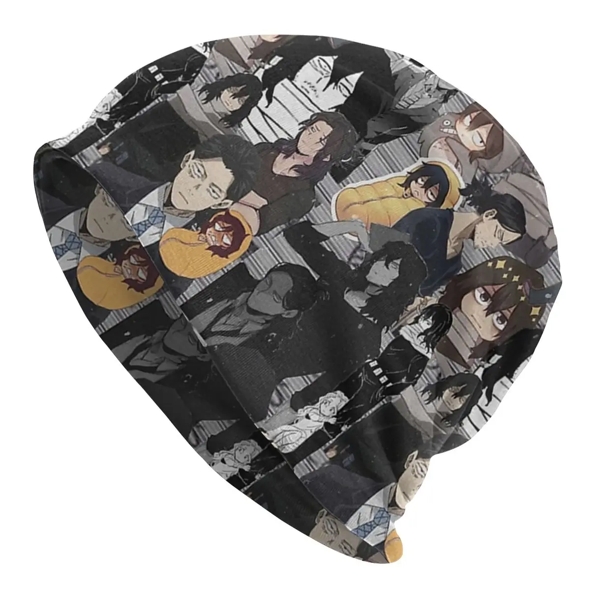 Aizawa Shota коллаж облегающие шапки пуловер Кепка удобная, взрослая мужская женская вязаная шапка