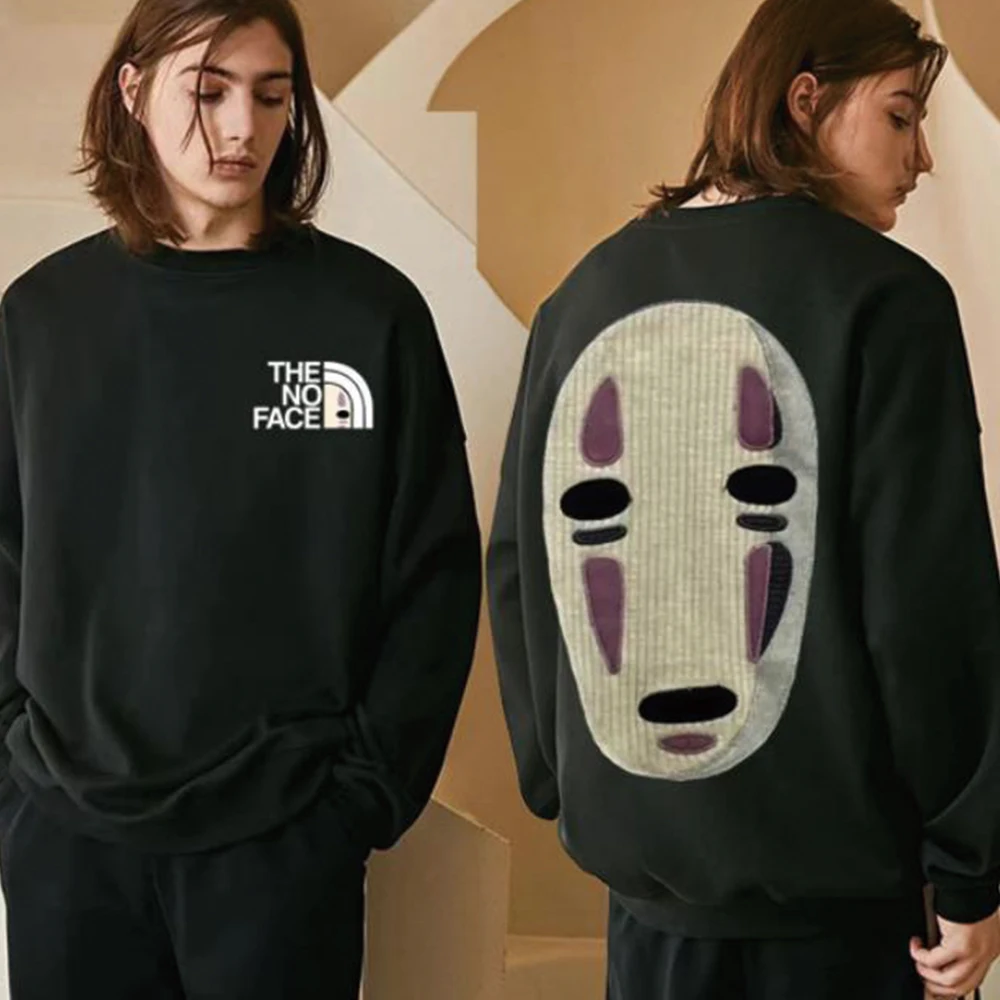 No Face Anime Crewneck Sweatshirt Japanese Graphic Shirt Streetwear Trendy Tee Spirited Away Shirts Unisex Harajuku Sweatshirts
No Face Anime Crewneck Sweatshirt Japanese Graphic Shirt Streetwear Trendy Tee Spirited Away Shirts Unisex Harajuku Sweatshirts