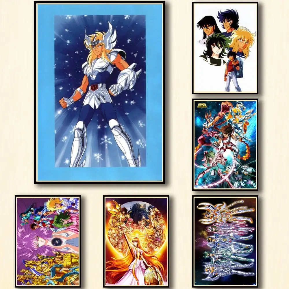 32 вида на выбор, аниме Saint Seiya, печатный художественный плакат на холсте для украшения гостиной, домашняя Настенная картина
32 вида на выбор, аниме Saint Seiya, печатный художественный плакат на холсте для украшения гостиной, домашняя Настенная картина