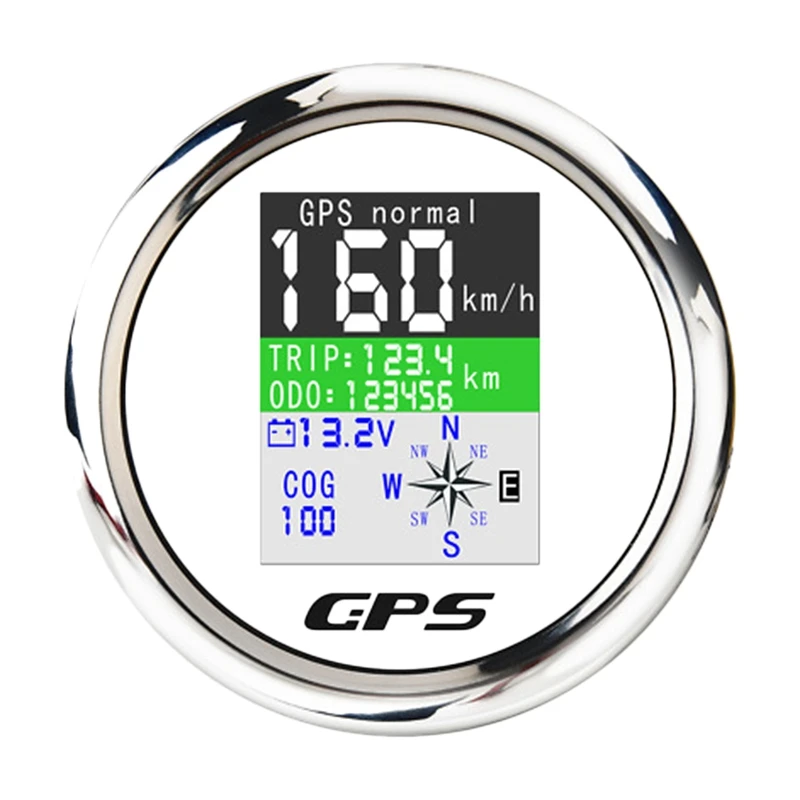 85Mm GPS Speedometer Waterproof TFT Screen Digital Tachometer Odometer With GPS Antenna For Car Boat Motorcycle
85Mm GPS Speedometer Waterproof TFT Screen Digital Tachometer Odometer With GPS Antenna For Car Boat Motorcycle