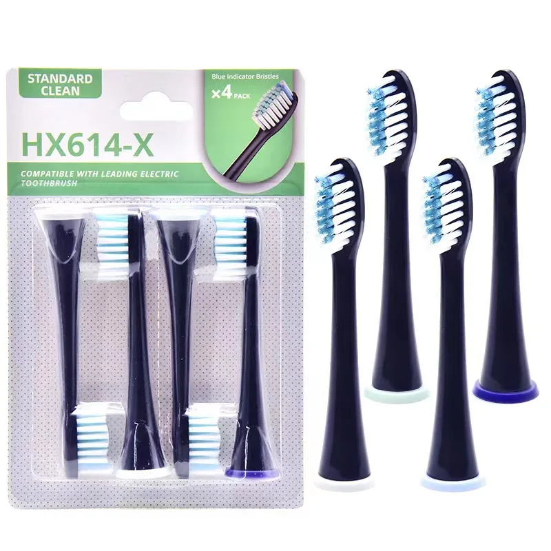 

4pcs HX6014 Replacement Toothbrush Brush Heads for Philips Sonicare HX6063/HX6064/HX3216/HX3226/HX6730HX9023/HX9924/HX9954