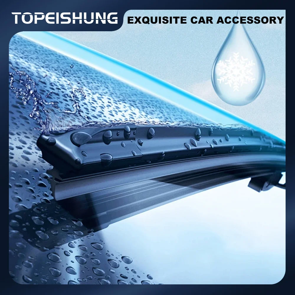 TOPEISHUNG 2PCS Car Wiper Windscreen Wiper Blades J Hook Automobile Windshield Wiper Soft Rubber 18“ 19" 20" 22" 24" 26" 28"
TOPEISHUNG 2PCS Car Wiper Windscreen Wiper Blades J Hook Automobile Windshield Wiper Soft Rubber 18“ 19" 20" 22" 24" 26" 28"