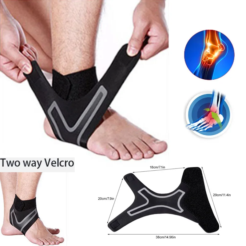 Adjustable Ankle Brace Support Sleeves Elastic Sports Fixation Bandage to Relieve Pain Ankle Support for Exercise Arthritis
Adjustable Ankle Brace Support Sleeves Elastic Sports Fixation Bandage to Relieve Pain Ankle Support for Exercise Arthritis