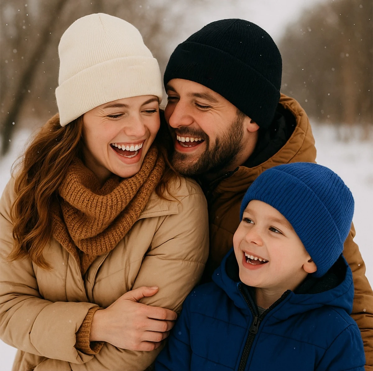 Classic Knitted Beanie Cap Unisex Winter Essential 1