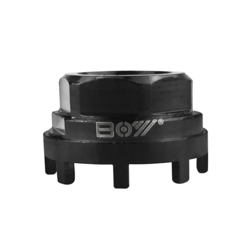 Bicycle Center Sleeve Bike 8 Notch Cartridge Bottom Bracket Tool Carbon Steel Axis Sleeve Bicycle Repaire & Maintenance Tools
Bicycle Center Sleeve Bike 8 Notch Cartridge Bottom Bracket Tool Carbon Steel Axis Sleeve Bicycle Repaire & Maintenance Tools