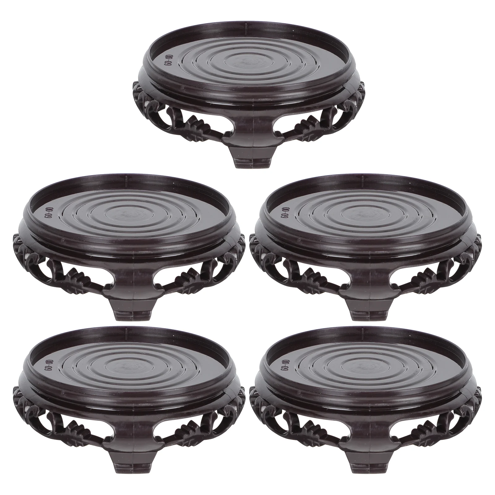 5Pcs Plastic Storage Base Decorative Flowerpot Base Artware Holder Pedestal
5Pcs Plastic Storage Base Decorative Flowerpot Base Artware Holder Pedestal