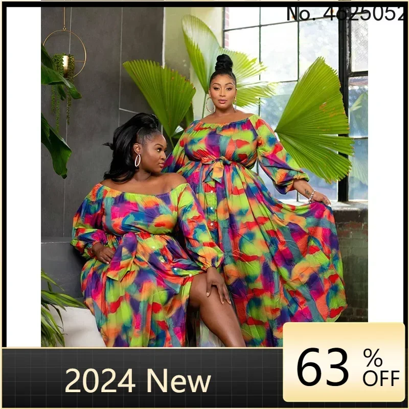 Autumn African Long Maxi Dress Slash Neck Off The Shoulder Backless Daily Evening Party Dress African Pleated Dresses For Women
Autumn African Long Maxi Dress Slash Neck Off The Shoulder Backless Daily Evening Party Dress African Pleated Dresses For Women