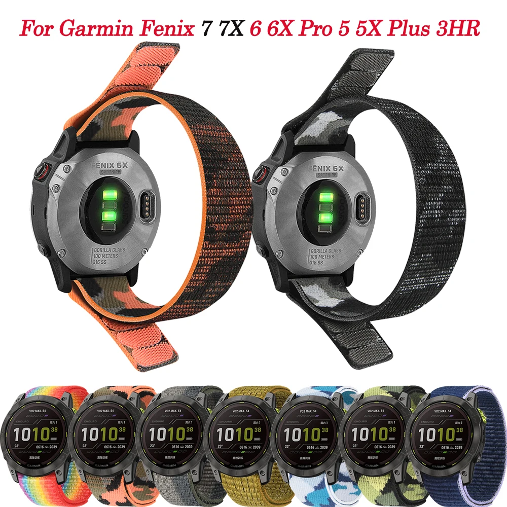 Ремешок нейлоновый спортивный для смарт-часов Garmin Fenix 7X 7 6X 6Pro 5X 5Plus Forerunner 935 945 955, 22 26 мм
Ремешок нейлоновый спортивный для смарт-часов Garmin Fenix 7X 7 6X 6Pro 5X 5Plus Forerunner 935 945 955, 22 26 мм