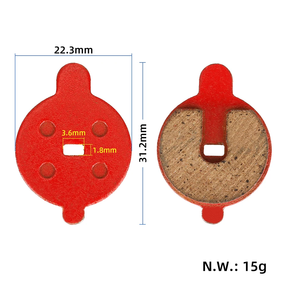1 Pairs Resin Base Disc Brake Pads For Xiaoniu KQ3/KQ3 Pro/KQ2 Electric Scooter Low Noise Bike Brake Bicycle Accessories
1 Pairs Resin Base Disc Brake Pads For Xiaoniu KQ3/KQ3 Pro/KQ2 Electric Scooter Low Noise Bike Brake Bicycle Accessories