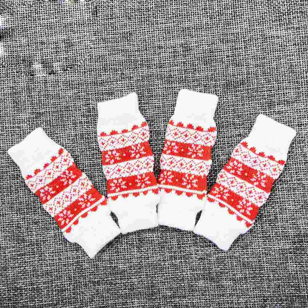 Puppy Booties Warm Knee Pad Dog Socks Dog Elbow Protector Dog Leg Cover Anti Urine Warm Knee Pad 4Pcs Knitted Pet Leg Warmers
Puppy Booties Warm Knee Pad Dog Socks Dog Elbow Protector Dog Leg Cover Anti Urine Warm Knee Pad 4Pcs Knitted Pet Leg Warmers