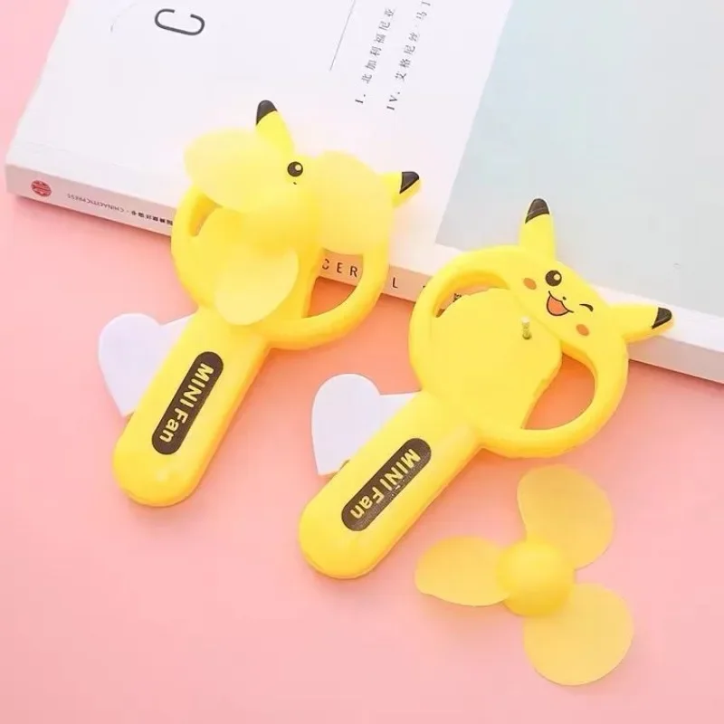 Pokemon Pikachu Cartoon Cute Hand-pressed Small Fan Creative Children's Toy Anime Peripheral Personalized Handheld Cooling Fan
Pokemon Pikachu Cartoon Cute Hand-pressed Small Fan Creative Children's Toy Anime Peripheral Personalized Handheld Cooling Fan