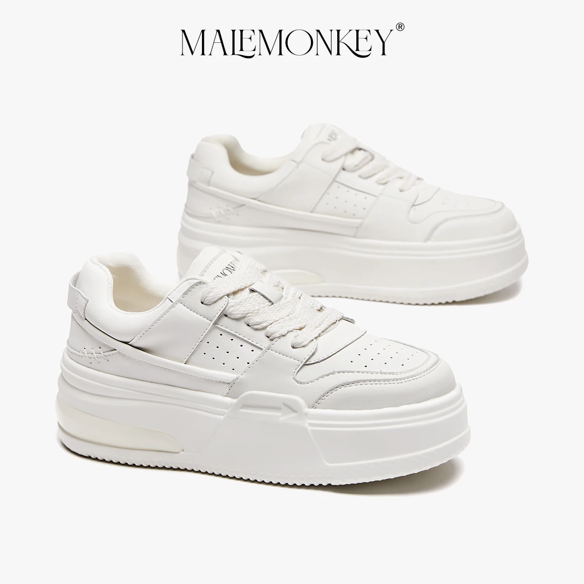 

Casual Platform Shoes Platform 2024 High Qualtiy Round Toe Comfortable Sneakers Ladies Concise Breathable Female Shoes New