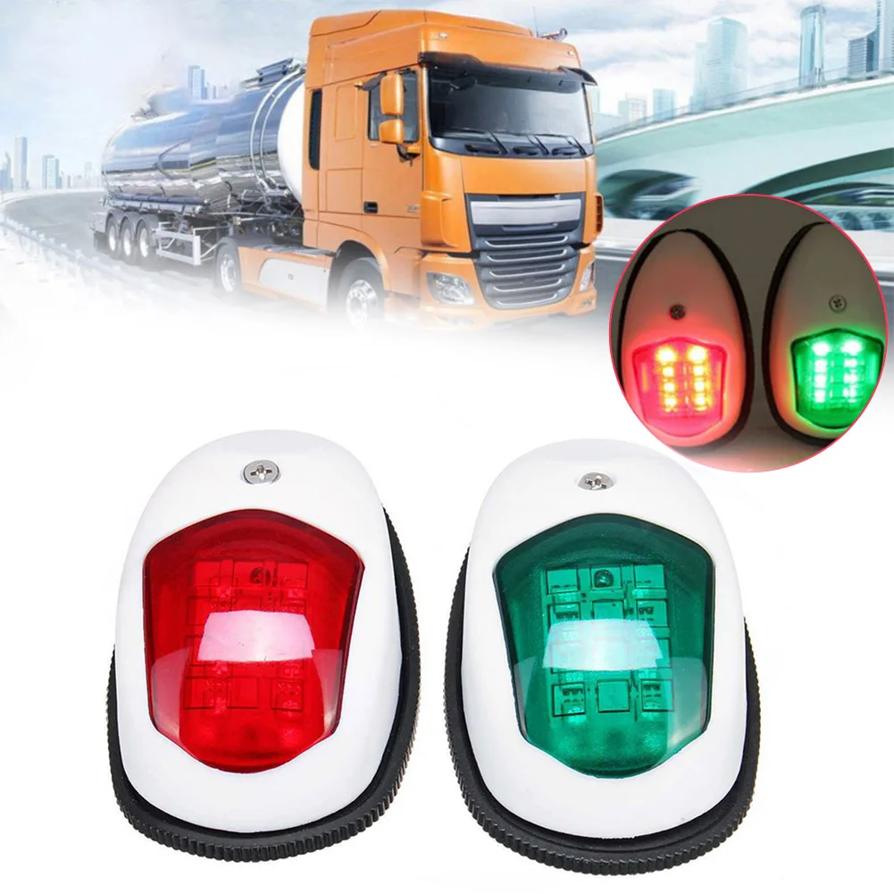 2Pcs 10-30V LED Running Lights Red And Green Sgnal Lights For Boat Signal Lamp Marine Navigation Light Yacht Accessories
2Pcs 10-30V LED Running Lights Red And Green Sgnal Lights For Boat Signal Lamp Marine Navigation Light Yacht Accessories