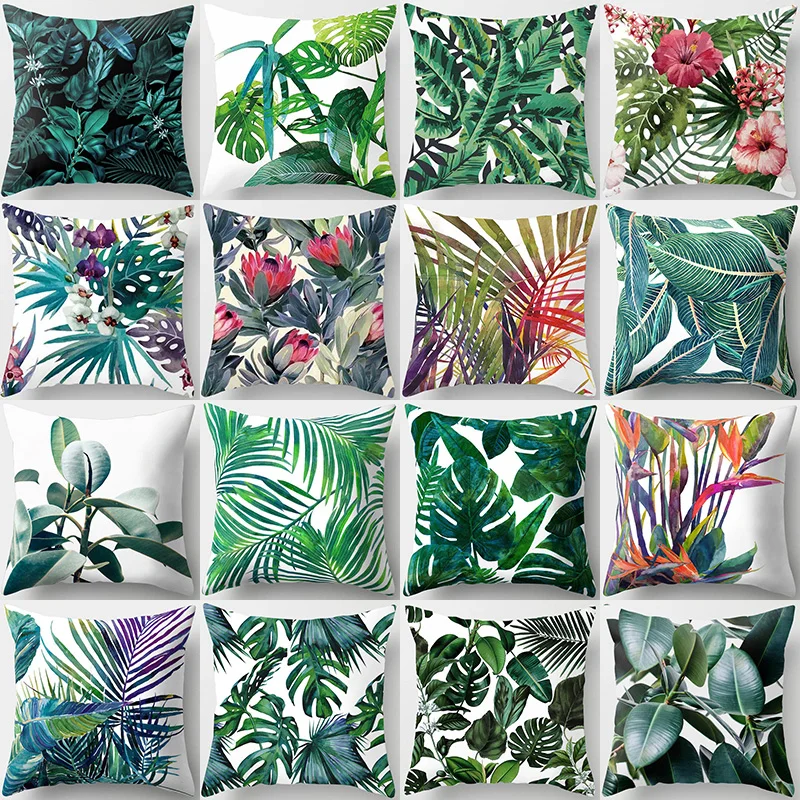 Tropical Leaf Cactus Monstera Cushion Cover 45*45cm Polyester Throw Pillows Sofa Home Decor Decoration Decorative Pillowcase
Tropical Leaf Cactus Monstera Cushion Cover 45*45cm Polyester Throw Pillows Sofa Home Decor Decoration Decorative Pillowcase