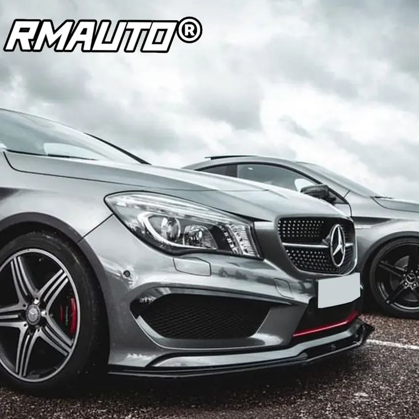 For Mercedes Benz CLA C117 AMG CLA45 2013-2015 Front Bumper Splitter Lip Diffuser Spoiler Bumper Guard Body Kit Car Accessories
For Mercedes Benz CLA C117 AMG CLA45 2013-2015 Front Bumper Splitter Lip Diffuser Spoiler Bumper Guard Body Kit Car Accessories
