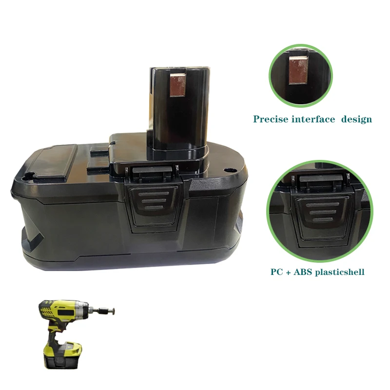 18V 6000mAh Lithium-ion Rechargeable Battery Suitable For LiYouBi Electric Tools 18V P108 P109 P106 P105 P Battery Replacement
18V 6000mAh Lithium-ion Rechargeable Battery Suitable For LiYouBi Electric Tools 18V P108 P109 P106 P105 P Battery Replacement